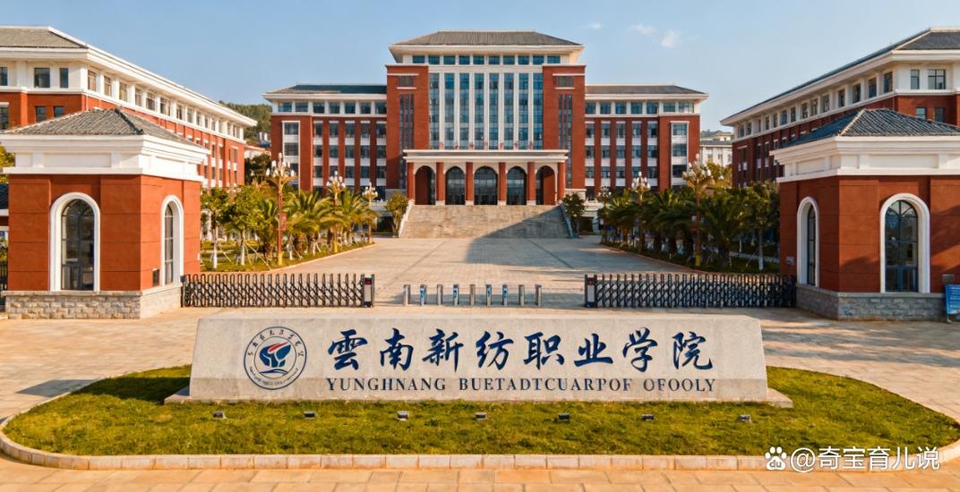 云南轻纺职业学院校园实景