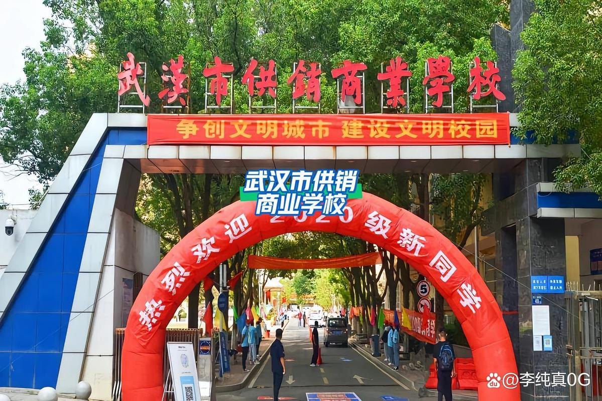 武汉市供销商业学校校园实景