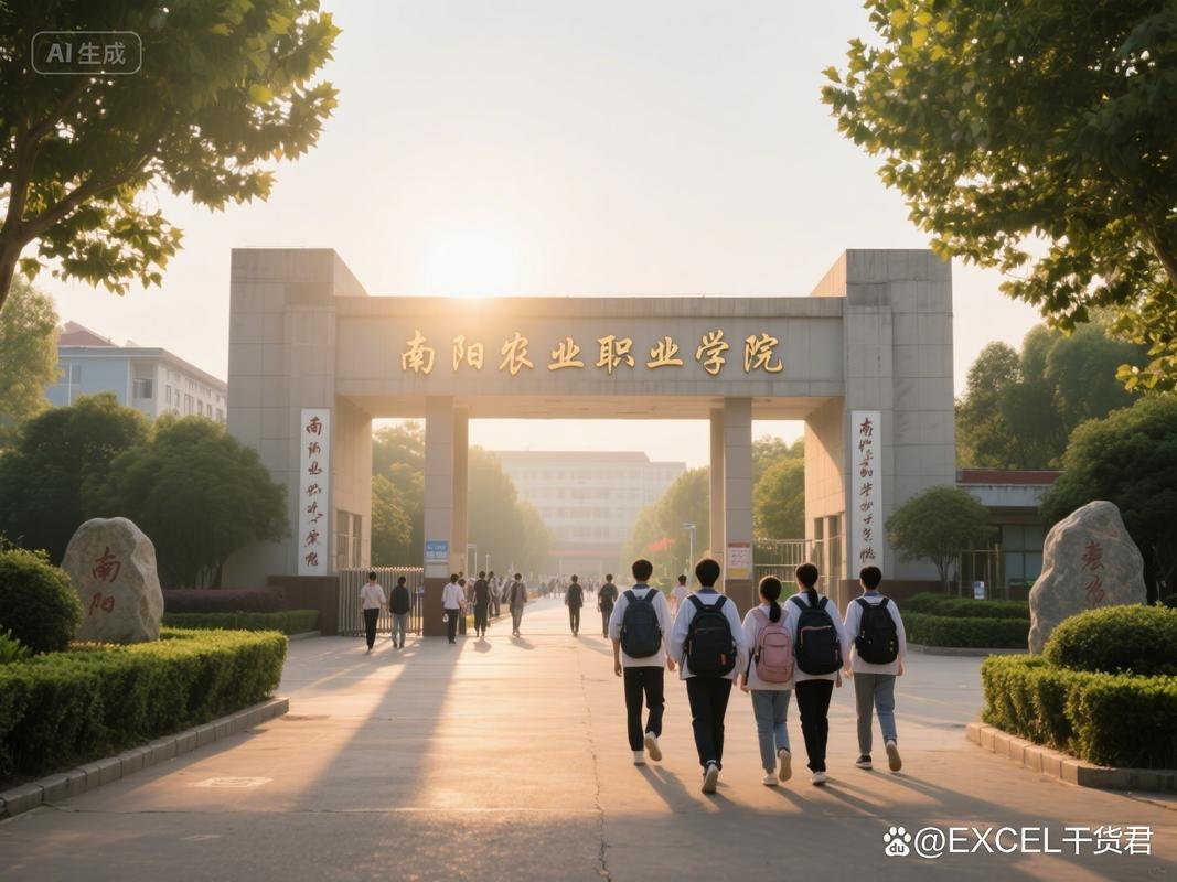 南阳农业职业学院校园实景