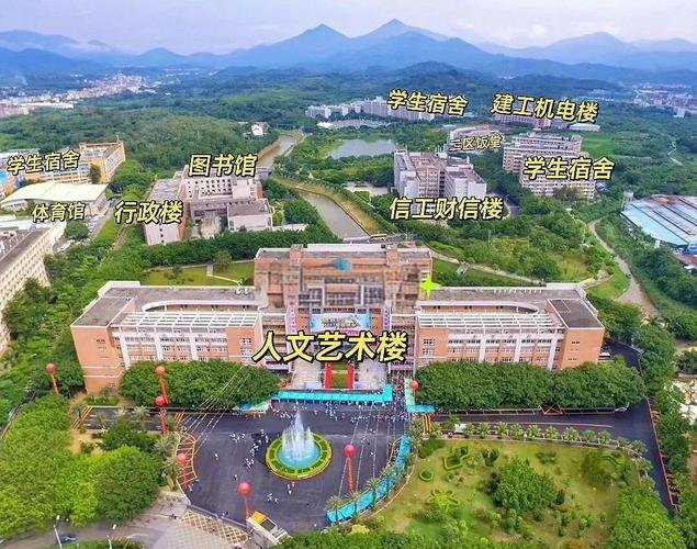 广州城建职业学院校园实景