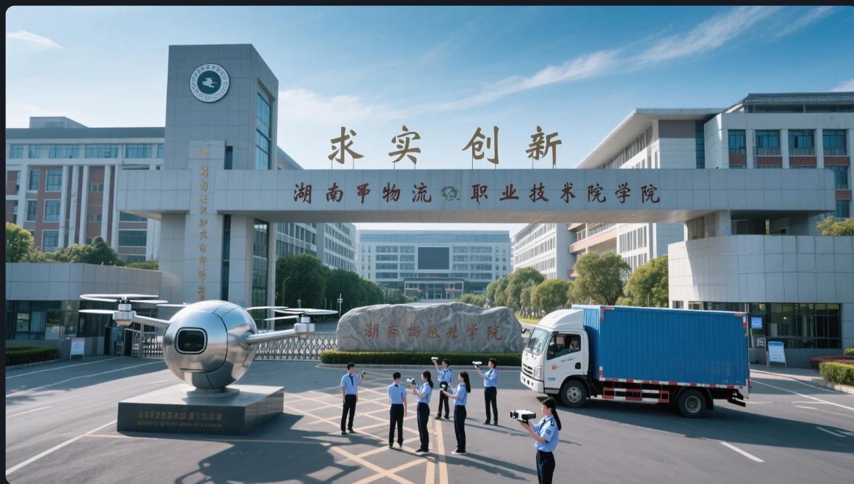 湖南现代物流职业技术学院校园实景